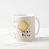 Mug Mouton doux comme du miel (Devant droit)