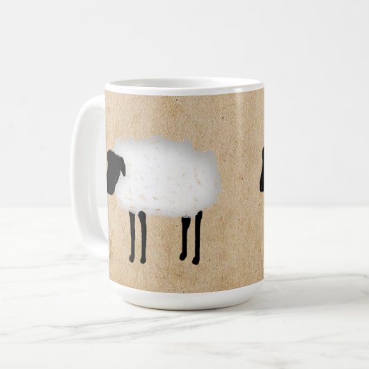 Mug Mouton lunaire (Devant gauche)