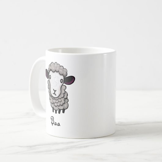 Mug mouton mignon (Devant gauche)