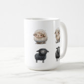 Mug Mouton, mouton, bonheur (Devant droit)