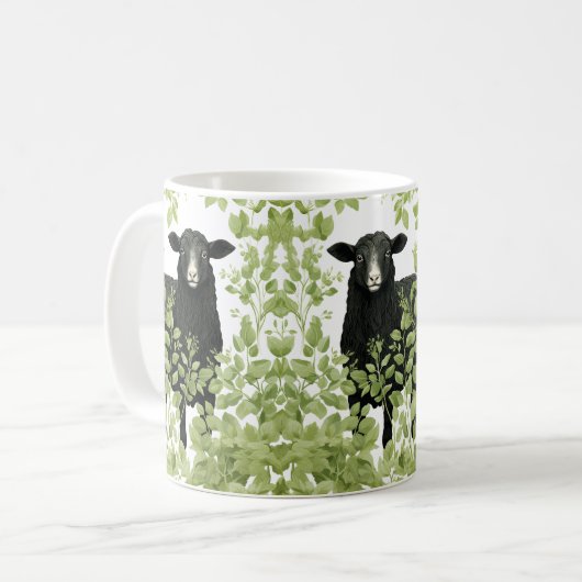 Mug Mouton noir (Devant gauche)