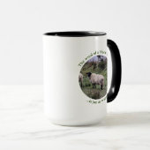 Mug Mouton noir (Devant droit)