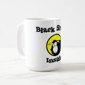 Mug Mouton noir (Devant gauche)