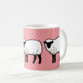 Mug Mouton noir de Damas (Devant droit)