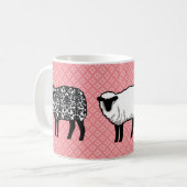 Mug Mouton noir de Damas (Devant gauche)