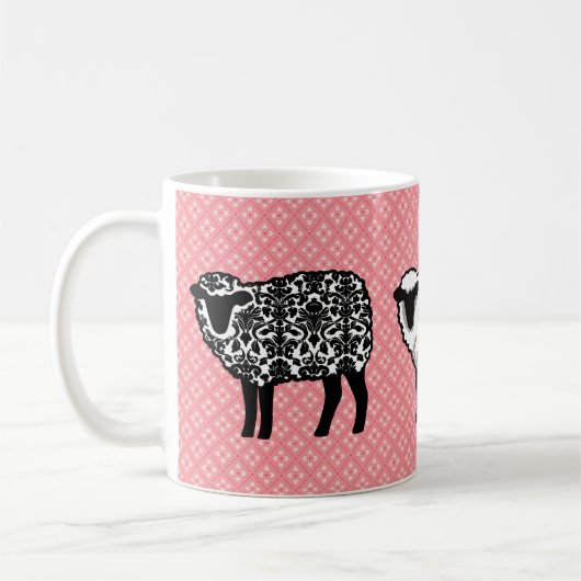Mug Mouton noir de Damas (Gauche)