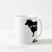 Mug "Mouton noir de la famille" personnalisable (Devant droit)