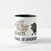 Mug Mouton noir et blanc (Centre)