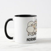 Mug Mouton noir et blanc (Gauche)