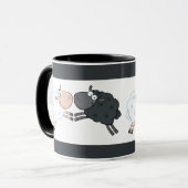 Mug Mouton noir Mouton blanc (Devant gauche)