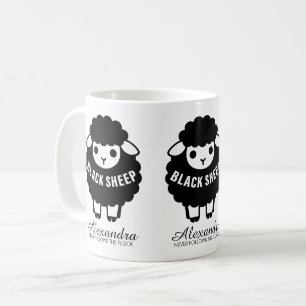 Mug Mouton Noir Ne Suit Jamais Le Troupeau
