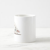 Mug Mouton Peeking mignon adorable Drôle animal dessin (Centre)