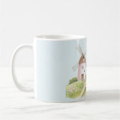 Mug Mouton Rose Fleur Rose Mignonne Douce (Gauche)