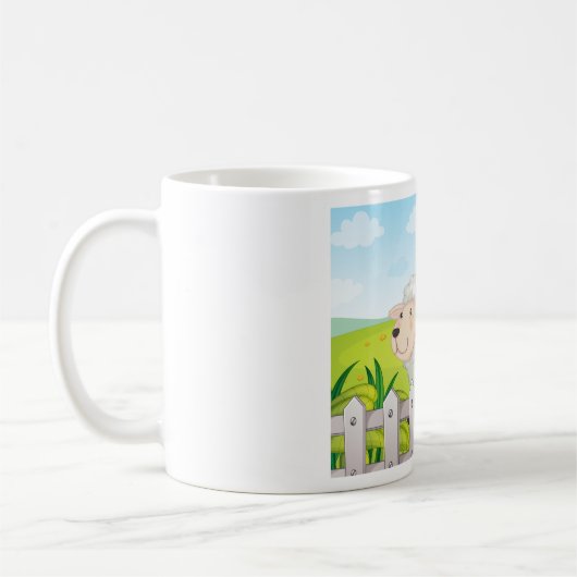 Mug Mouton souriant (Gauche)