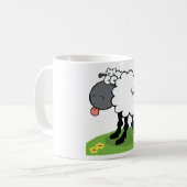 Mug Moutons collant la langue (Devant gauche)