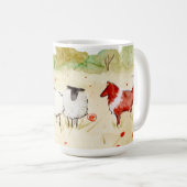 Mug Moutons dans le pré (Devant droit)