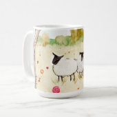 Mug Moutons dans le pré (Devant gauche)