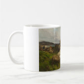Mug Moutons dans un pré (par August Friedrich Schenck) (Gauche)