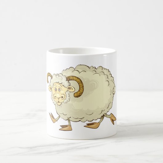 Mug Moutons de bélier surpris (Centre)