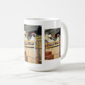 Mug moutons de Noël (Devant droit)