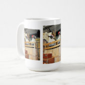 Mug moutons de Noël (Devant gauche)