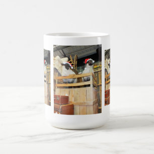 Mug moutons de Noël