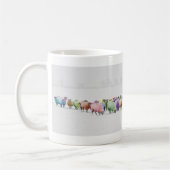 Mug Moutons de plusieurs couleurs (Gauche)