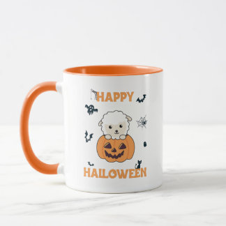 Mug Moutons En Citrouille Mignons Moutons Joyeux Hallo