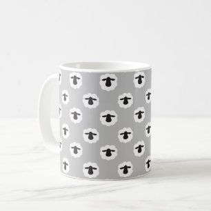 Mug Moutons Fluffeux ・ Fils + Artisanat Toute couleur