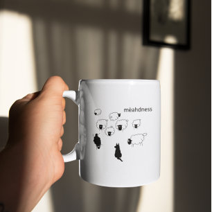 Mug Moutons fous faisant un handstand troupeau de mout