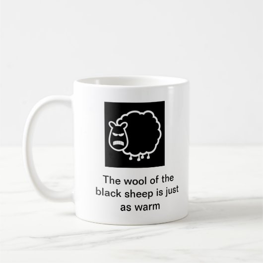 Mug Moutons noirs (Gauche)