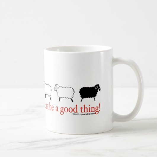 Mug Moutons noirs (Droite)
