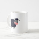 Mug Moutons noirs de bêlement de bêlement (Devant gauche)