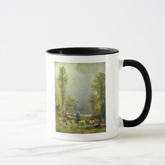 Mug Moutons observant une tempête (Droite)