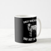 Mug Moutons Pour Hommes Femmes Propriétaire D'Agneau A (Devant droit)