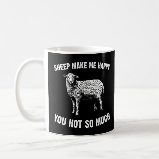 Mug Moutons Pour Hommes Femmes Propriétaire D'Agneau A (Gauche)