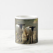 Mug Moutons Suffolk à la lumière du soleil (Centre)