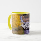 Mug Moutons sur la route de campagne (Devant gauche)