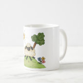 Mug Moutons Sur Une Boue De Colline (Devant droit)