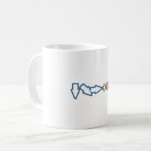 Mug Mouvement combiné de combat de jeu (Devant gauche)