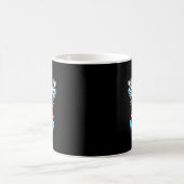 Mug Mouvement de diffusion de la paix mondiale drôle e (Centre)