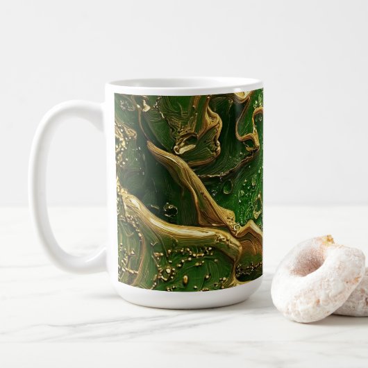 Mug Mouvement Émeraude (Avec donut)