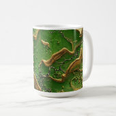 Mug Mouvement Émeraude (Devant droit)