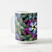 Mug Mouvements Colorés Art Abstrait Trippy Fractal (Devant gauche)