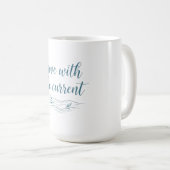 Mug Move With The Current Wu Wei Rivière (Devant droit)