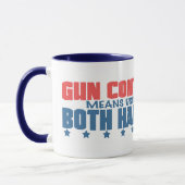 Mug Moyens de contrôle des armes utilisant la pro (Gauche)