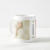 Mug Mozambique Drapeau + Plan Musique (Devant gauche)