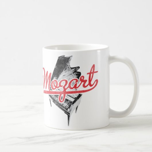 Mug Mozart - musicien autrichien de compositeur (Droite)