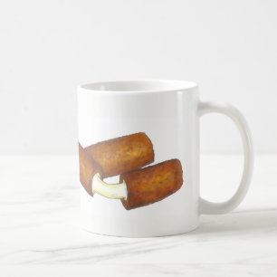 Mug Mozzarella Fromage Sticks Frits Alimentation en ju
