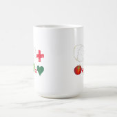 Mug Mozzarella italienne + Tomate + Basil = Coeur d'am (Centre)